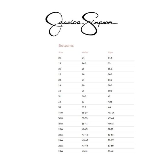 Jessica Simpson Women's High Rise Fitted Flare Jean, JJSB16035 - Lexi - Picture 3 of 3